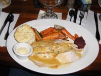 Roasted Turkey Supper