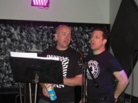 The dynamic duo on the vocals, Graham and Paul
