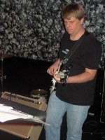 Scott locks in the bass groove ...