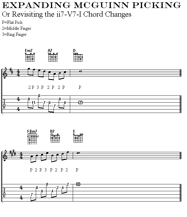 Expanding McGuinn Picking