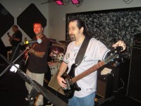Steve, Gary and Joey  tuning up