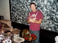 Greg the drummer, appearing at his first Mini Con