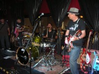 Paul S on vocals, Paulie on Big Red, Alberto on drums and Dan-o