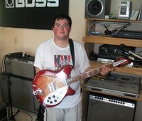 Jake with the Carl Wilson --  real nice figured maple !