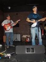 Steve and Jim H playing some Tom Petty tunes.  Very nice Blueburst there