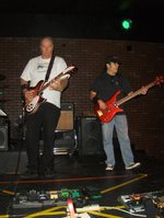Rich on V64 six string and Joey on the Ruby 4004