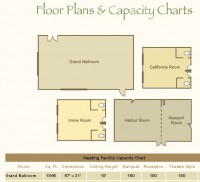 Holiday Inn Ballroom 57' x 31'