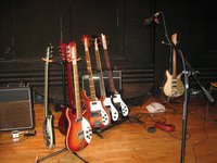 More guitars - Bill's on the right