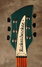 Rickenbacker 330/6 , Turquoise: Headstock