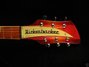 Rickenbacker 660/6 , Amber Fireglo: Headstock