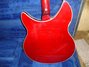 Rickenbacker 360/6 WB, Burgundy: Body - Rear