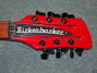 Rickenbacker 360/12 BH BT, Red: Headstock