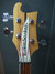 Rickenbacker 4001/4 , Mapleglo: Headstock