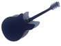 Rickenbacker 360/6 , Midnightblue: Full Instrument - Rear