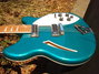 Rickenbacker 360/6 , Turquoise: Body - Front