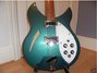Rickenbacker 330/6 , Turquoise: Body - Front