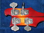 Rickenbacker 4001/4 , Fireglo: Headstock - Rear