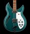 Rickenbacker 381/12 V69, Turquoise: Body - Front