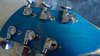 Rickenbacker 230/6 Refin, Blue: Headstock - Rear