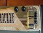 Rickenbacker 100/6 LapSteel, Gray Zolatone: Body - Rear