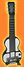 Rickenbacker B Post War/6 LapSteel, Black: Full Instrument - Front