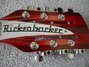 Rickenbacker 360/12 VP, Fireglo: Headstock