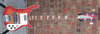 Rickenbacker 4001/4 , Fireglo: Full Instrument - Front