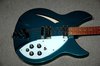 Rickenbacker 330/6 VP, Turquoise: Body - Front