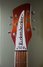 Rickenbacker 620/6 , Fireglo: Headstock