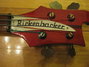 Rickenbacker 4001/4 S, Burgundy: Headstock