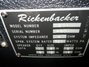 Rickenbacker Transonic 201 Cab/amp , Black: Close up - Free
