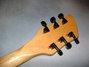 Rickenbacker 610/6 BH BT, Mapleglo: Headstock - Rear