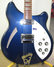 Rickenbacker 360/6 , Midnightblue: Body - Front