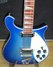 Rickenbacker 620/6 , Blueburst: Body - Front