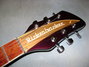 Rickenbacker 360/6 75th Ann, DCMetallic: Headstock