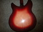 Rickenbacker 330/6 , Fireglo: Body - Rear