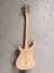 Rickenbacker 4001/4 V63, Mapleglo: Neck - Rear