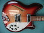 Rickenbacker 360/6 , Fireglo: Body - Front