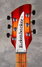 Rickenbacker 330/6 , Fireglo: Headstock