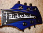 Rickenbacker 360/6 BH BT, Midnightblue: Headstock