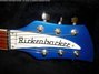 Rickenbacker 620/6 , Midnightblue: Headstock