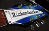 Rickenbacker 360/6 , Blueburst: Headstock