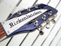 Rickenbacker 381/12 V69, Midnightblue: Headstock