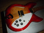 Rickenbacker 330/12 , Fireglo: Body - Front