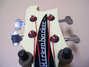 Rickenbacker 4001/4 BT, White: Headstock