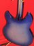 Rickenbacker 330/6 Mod, Blueburst: Close up - Free