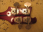 Rickenbacker 4001/4 , Burgundy: Headstock - Rear