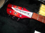 Rickenbacker 330/6 , Fireglo: Headstock