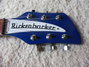 Rickenbacker 360/6 , Midnightblue: Headstock