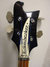 Rickenbacker 4001/4 , Jetglo: Headstock